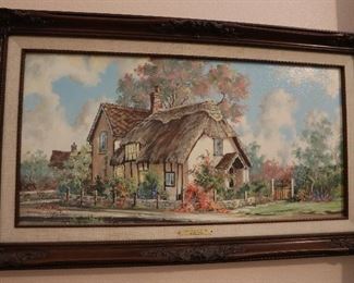 Framed artwork, Marty Bell