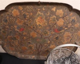Antique tray