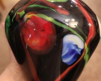 Vintage glass vase