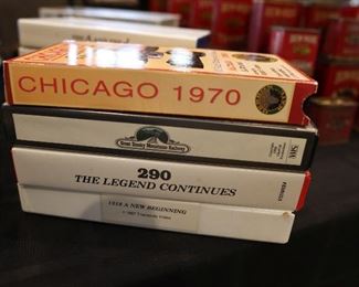 Vintage VHS Train videos