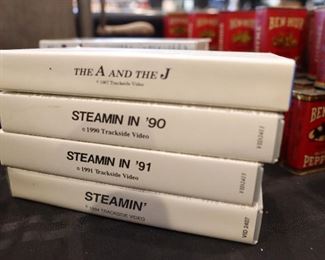 Vintage VHS Train videos
