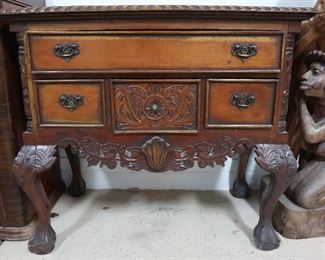 Vintage wooden small chest of drawers