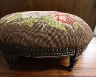 Needlepoint stool