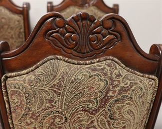Upholstered dining chairs