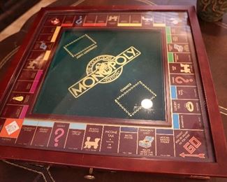 Monopoly board game Franklin Mint Deluxe set