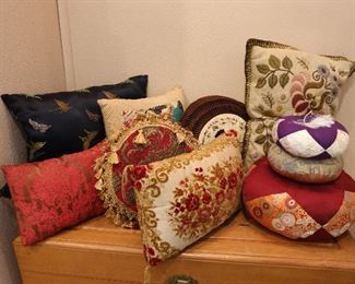 Vintage pillows