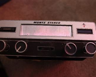 Vintage car stereo