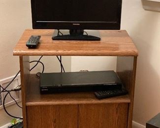 Toshiba flat screen tv and stand