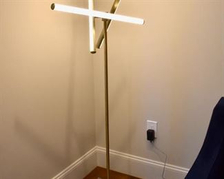 West Elm Light Rods LED floor lamp with 3 lights