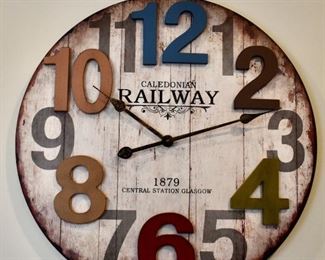 Caledonian Railway clock