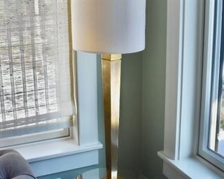 One of a pair of Visual Comfort lamps