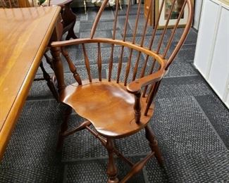 Windsor back dining chairs