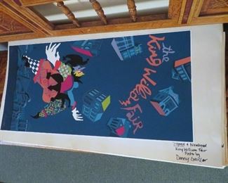 Several SIGNED limited edition King William Fair posters by Danny Geisler