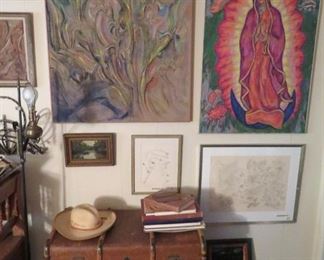 Lots of original and local art