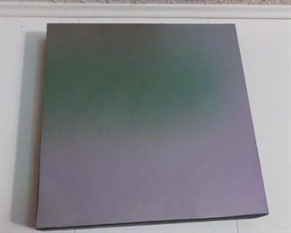 Original oil on aluminum artwork by Ben Mata entitled "Flight"