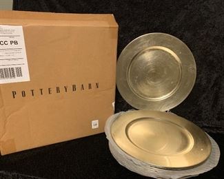 Pottery Barn Charger Plates