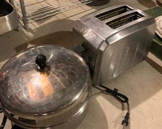 Revereware Dutch Oven, Commercial Toaster, Enamelware Roasting Pan