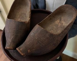 wooden clogs