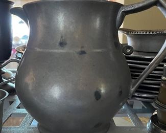 pewter pitcher