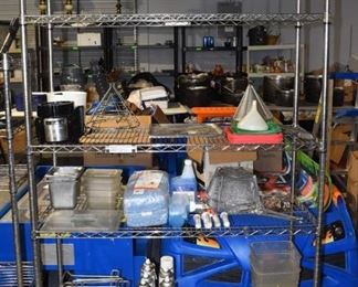 Adjustable Chrome Wire Shelving