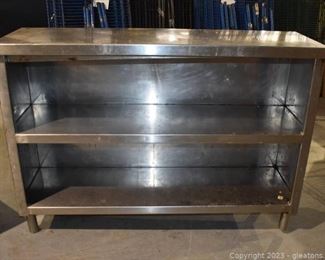 Commercial Grade Stainless Shelving
