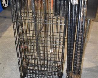 Commercial Plastic Coated Metal Wire Shelving B