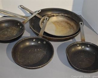 Five Frying Pans