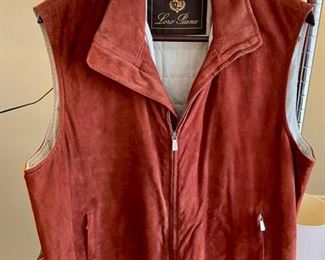 One of Many Loro Piana Vests...This One Leather