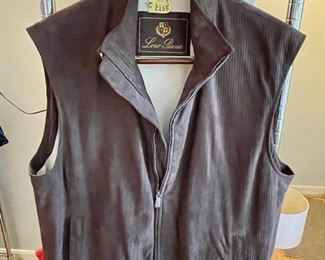 Loro Piana Leather Vest