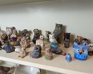 Owl Figurines