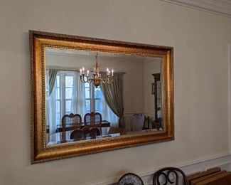 Framed Mirror 49 x 35"