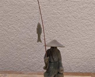 Fisherman Figurine