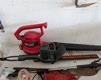 Hedge Trimmer and Blower