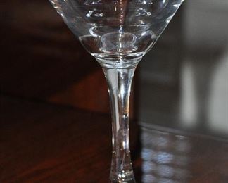 Wonderful Set of 4 Baccarat Martini Glasses