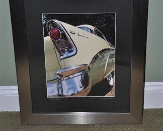 1952 Pontiac Framed Photograph by James C Ritchie, 