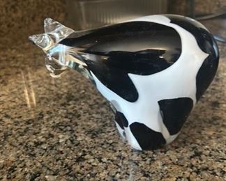 Fifth Avenue Crystal cow 