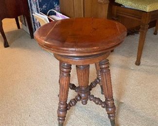 #12 Swivel piano stool $30.00