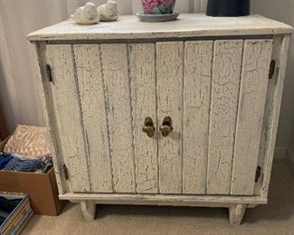 #25 Cabinet/side table 30x19x29 $45.00