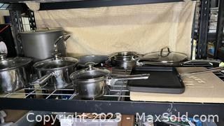 wstainless steel and more pans pots and cooking collection4011 t