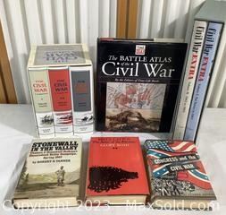 wcivil war book collection3581 t