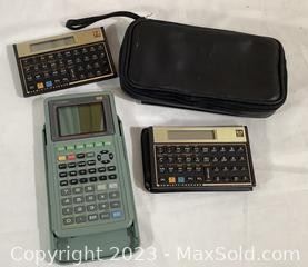 wvintage calculators including hp3511 t