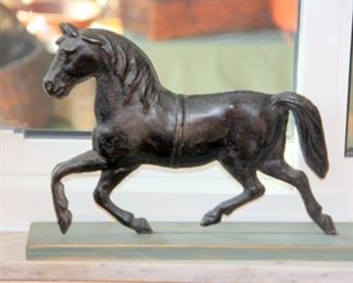 Horse Weathervane Topper