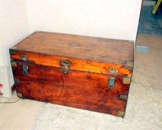 Early 19th c. Camphor Trunk