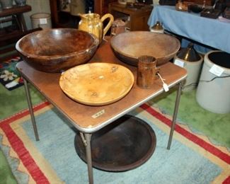 Some Treenware / Burl Bowls