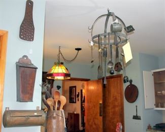 Antique hanging Kitchen Rack