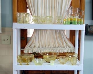 Yellow Depression Glass