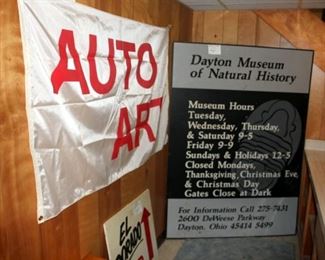 Dayton Museum Sign