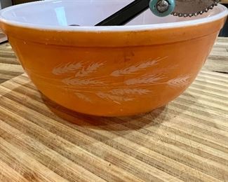 Vintage Pyrex Bowl- well used condition-$10