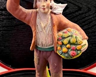 Vintage French Harvest Man- $12