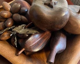 Vintage Wooden Fruit